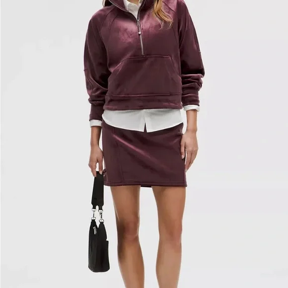 NWT Lululemon Scuba High-Rise Mini Skirt *Velvet - Picture 11 of 11